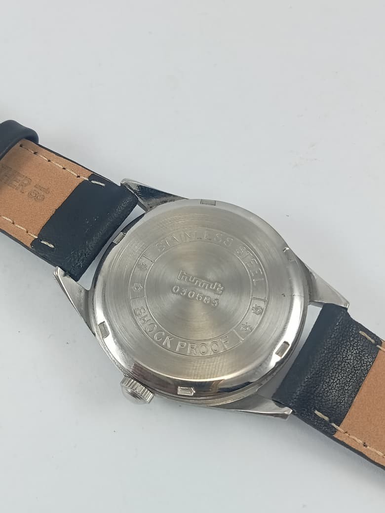 HMT Janata White Devanagari Dial Para Shock 17 Jewels Men’s Mechanical Watch
