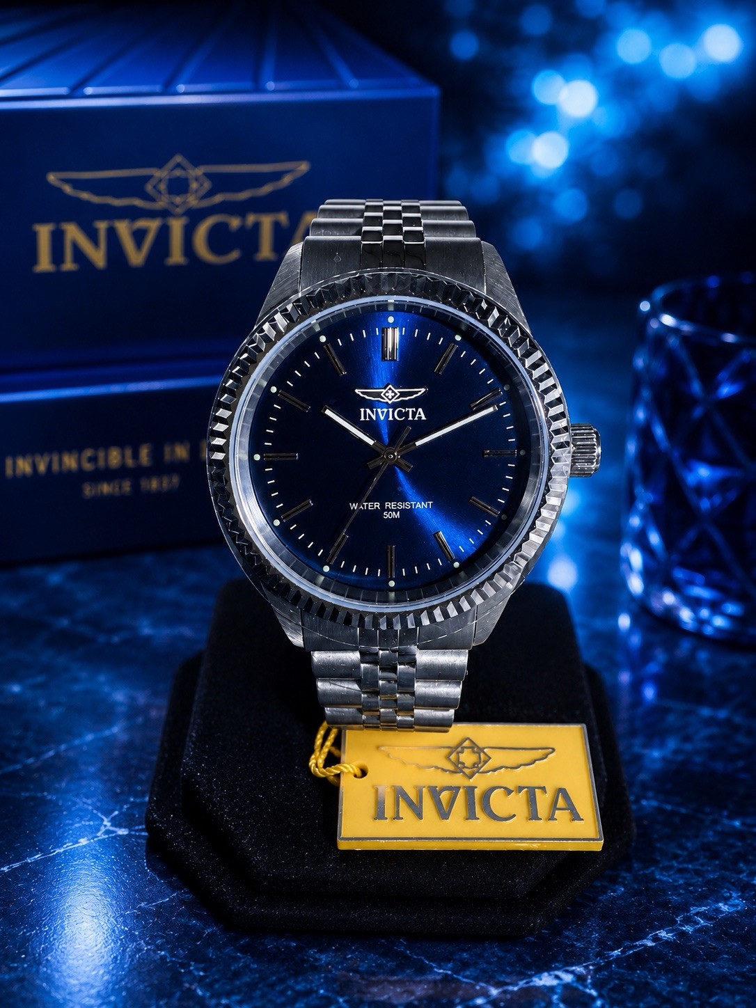 Invicta Specialty 43mm Silver Stainless Steel Men’ Wristwatch