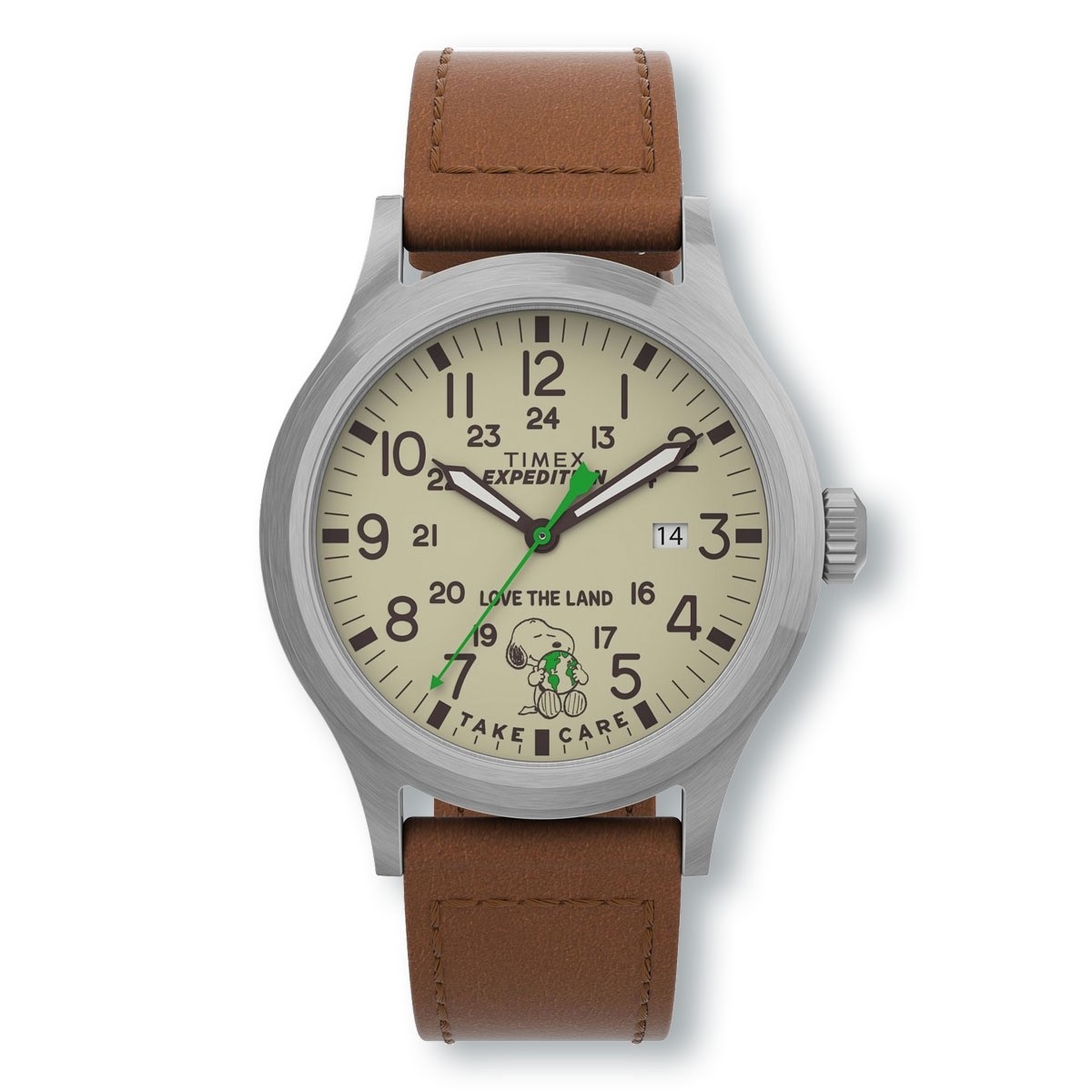 TIMEX Expedition Scout x Peanuts Snoopy TW4B25000 Take Care Watch