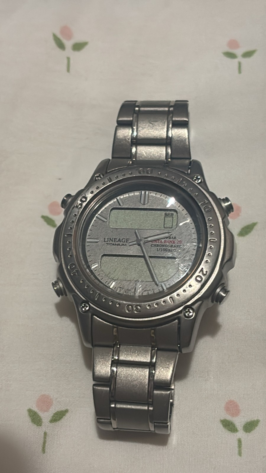 Casio Lineage Titanium LIS-007 Water Resistant