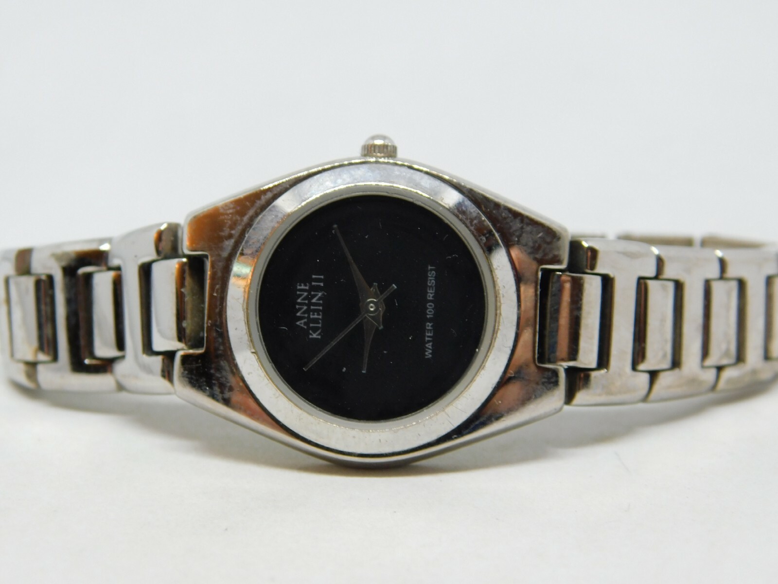 Anne Klein II 10/3095 Three-Hand Quartz Women’s Watch Sz. 6 1/4″ New Battery