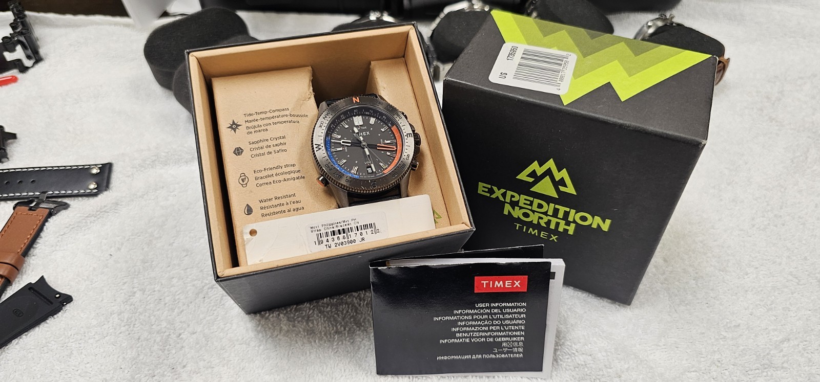 Timex Expedition North Tide Temp Compass TW2V03900