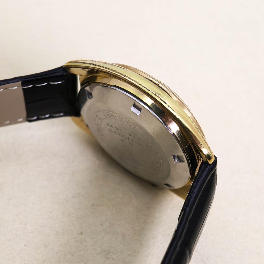 Citizen Leopard Super Beat 8 Automatic 26 Jewels Gold Black Watch