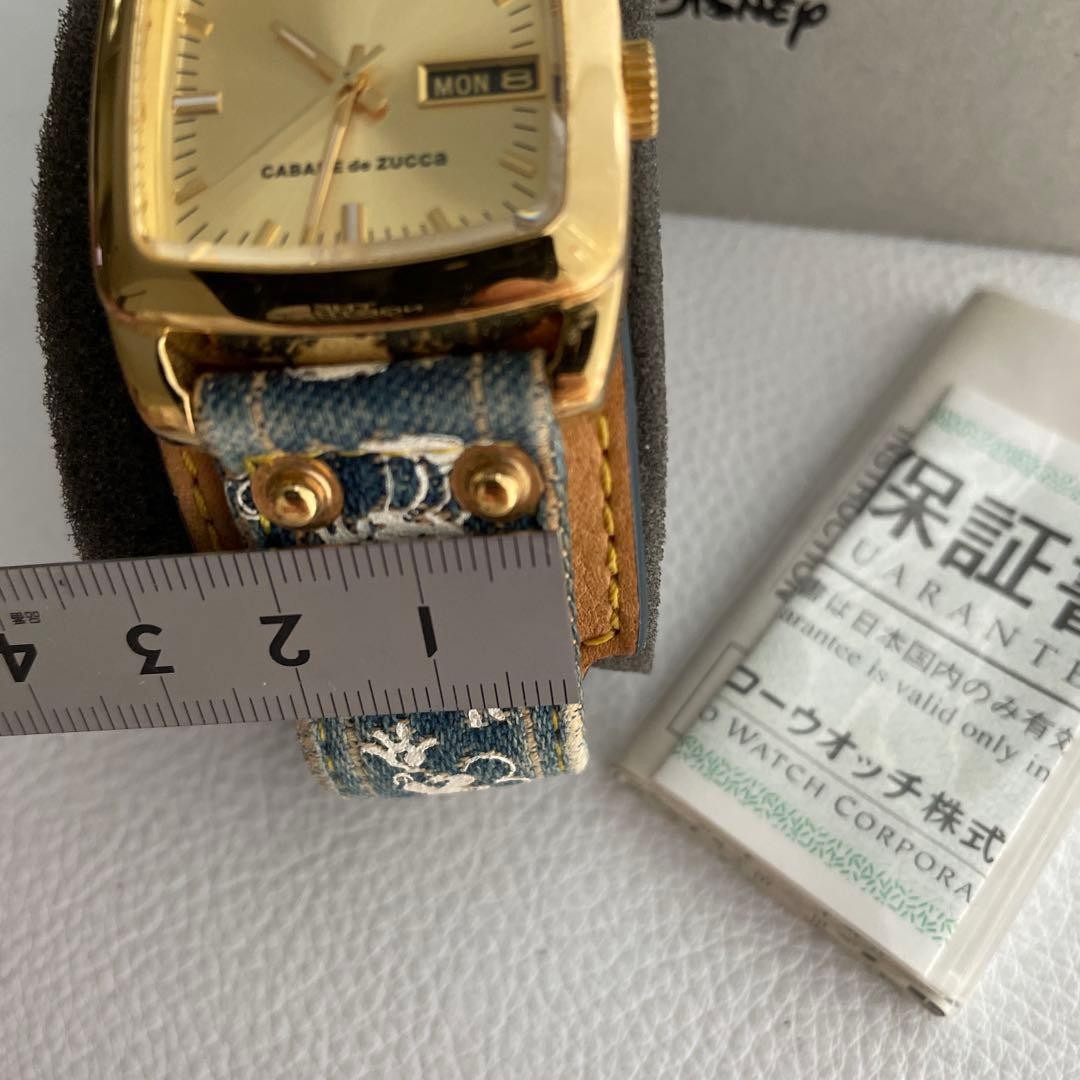 Cabane de Zucca Mickey Mouse Watch 16-20cm Working