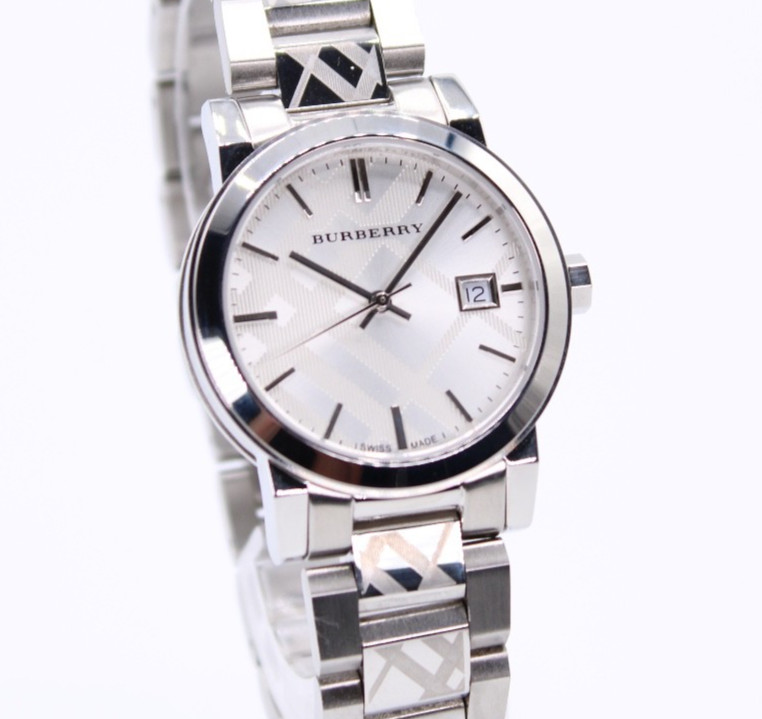 Burberry The City BU9144 Stainless Steel Silver Dial Women’s Watch 34mm