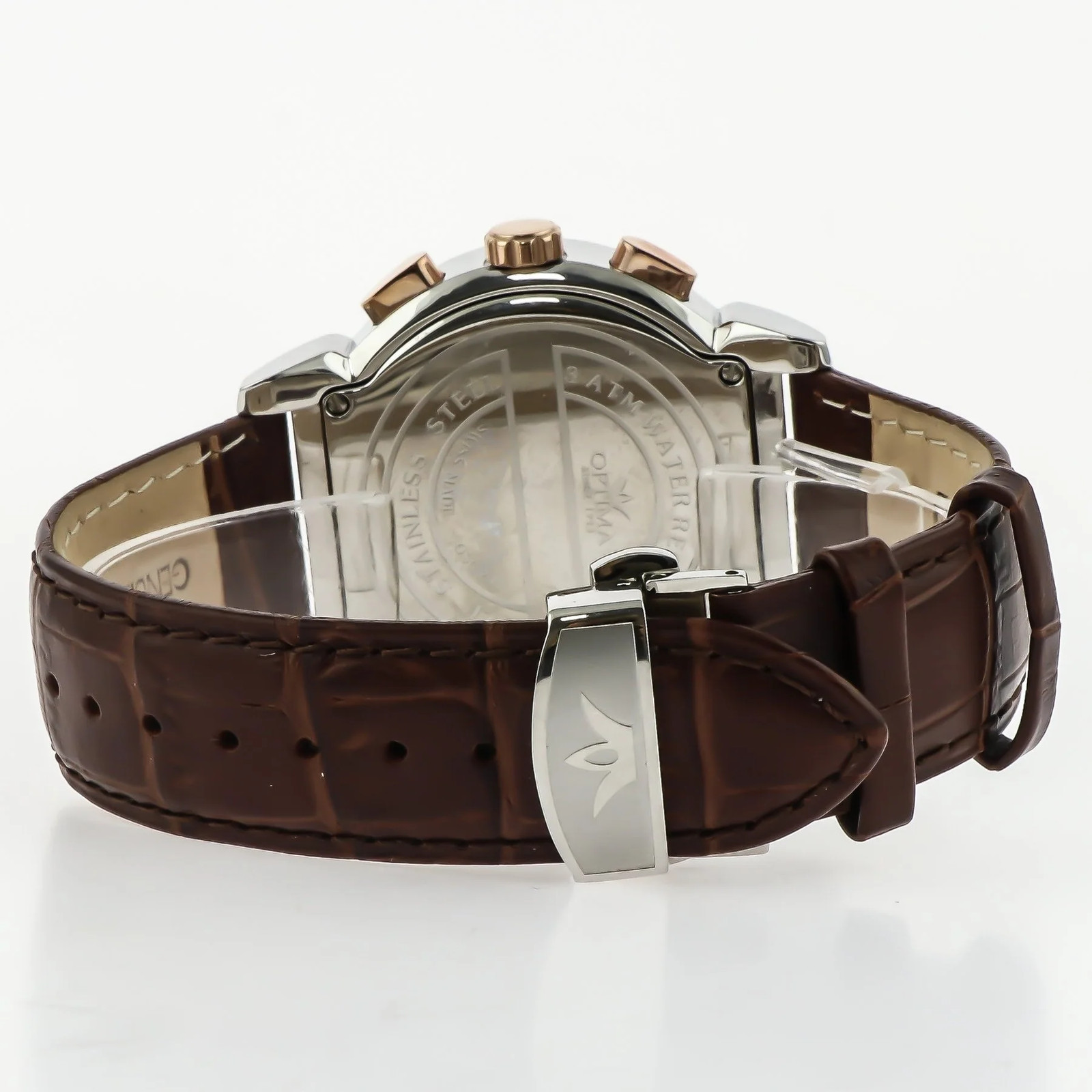 Optima – Swiss Chronograph – OSC233-SRL-7 Chronograph Swiss Ronda Quartz 45.9