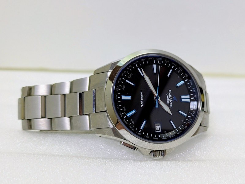 Casio OCEANUS OCW-S100-1AJF Titanium Radio Solar Watch from Japan(JDM)