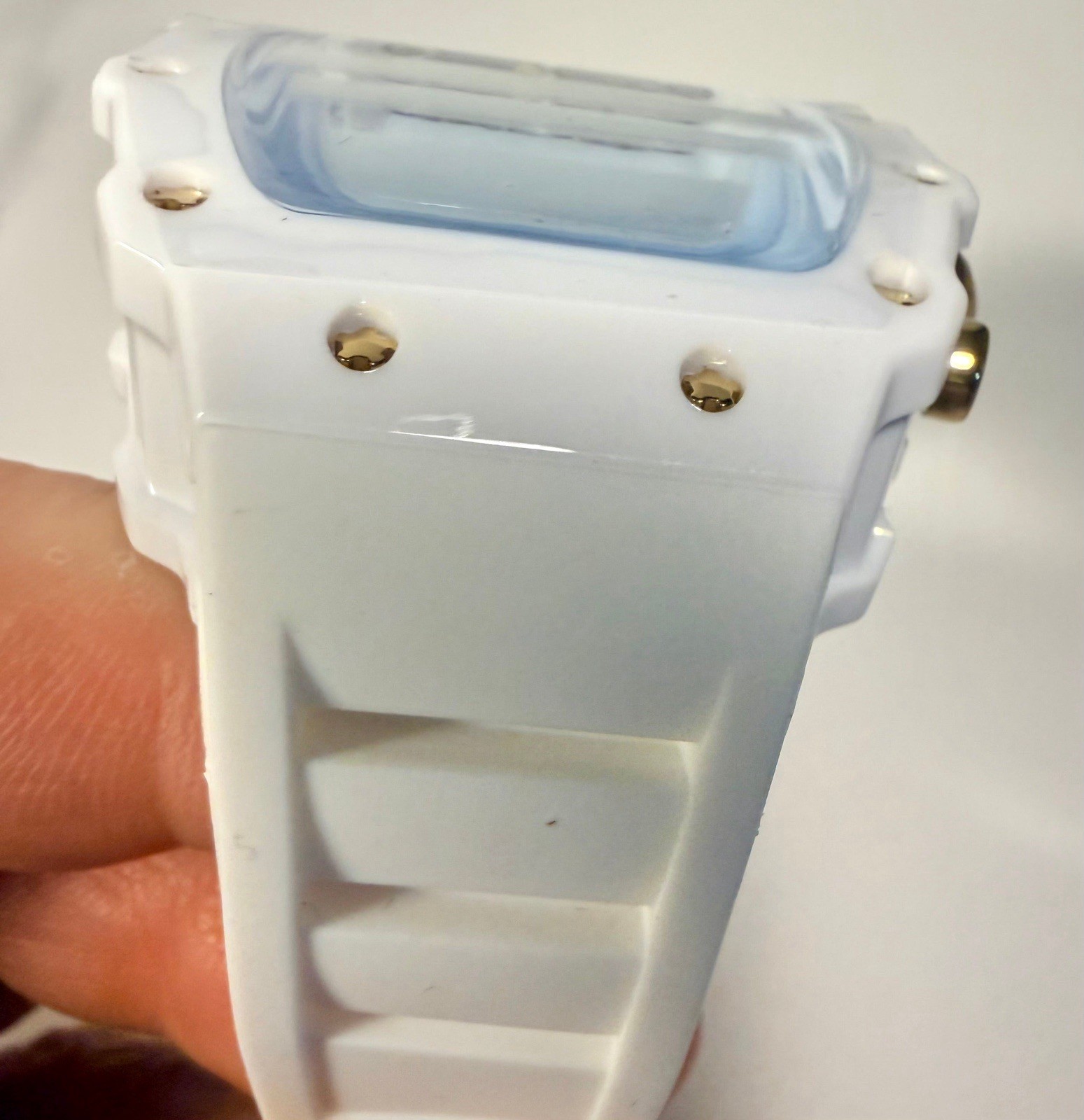 69700 Invicta Racing White Hot Nitro Gen 43mm Silver Dial Silicon Strap Watch