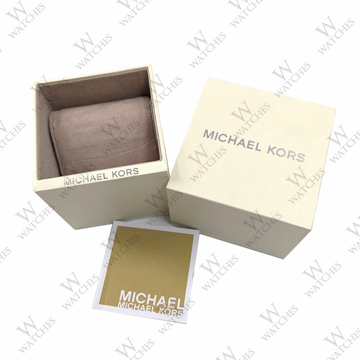 Michael Kors MK5535 Bradshaw Chronograph Silver-tone Bracelet Unisex Watch