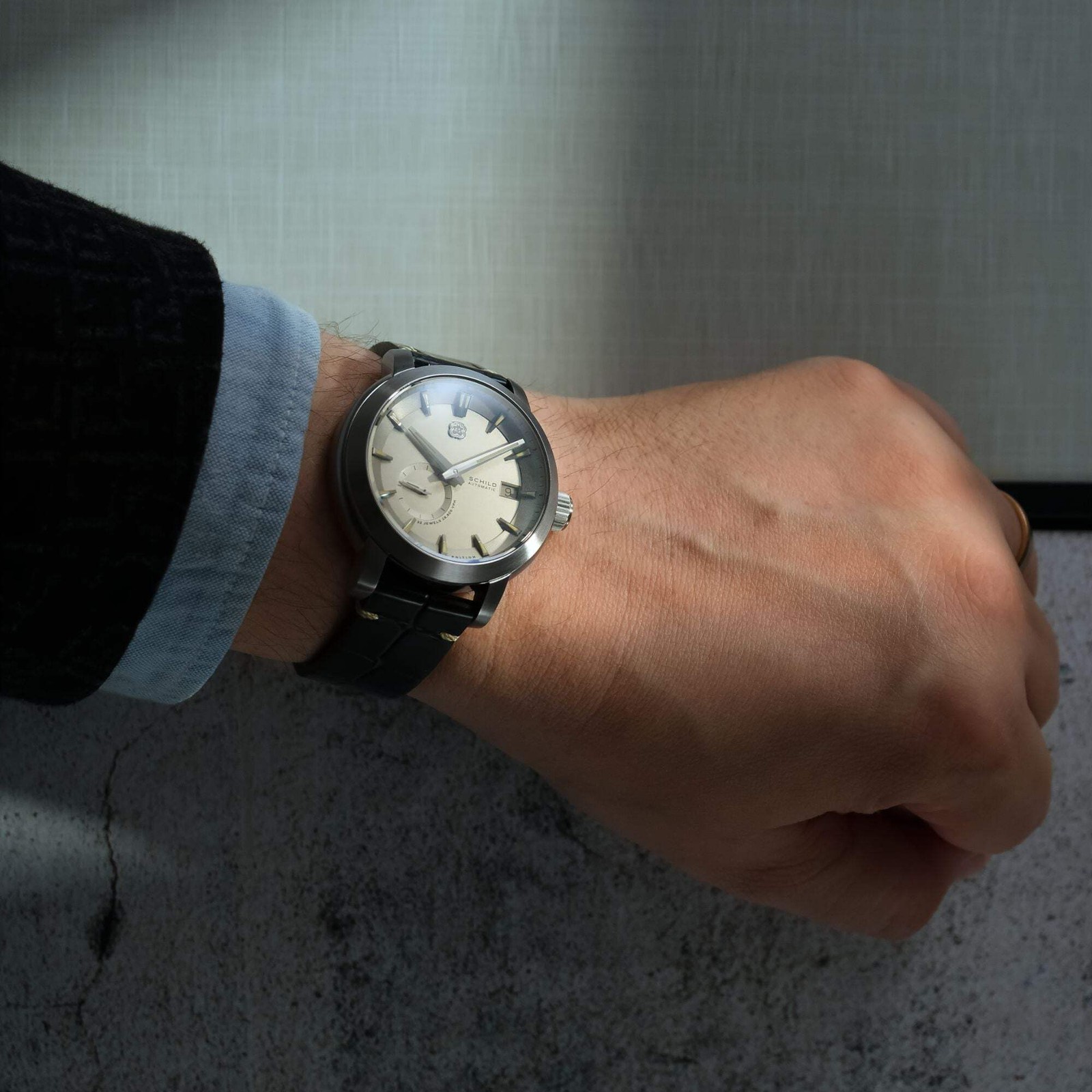 Heinrich Micro Rotor Automatic Limited Edition Tan / Stainless Steel | Tan Dial