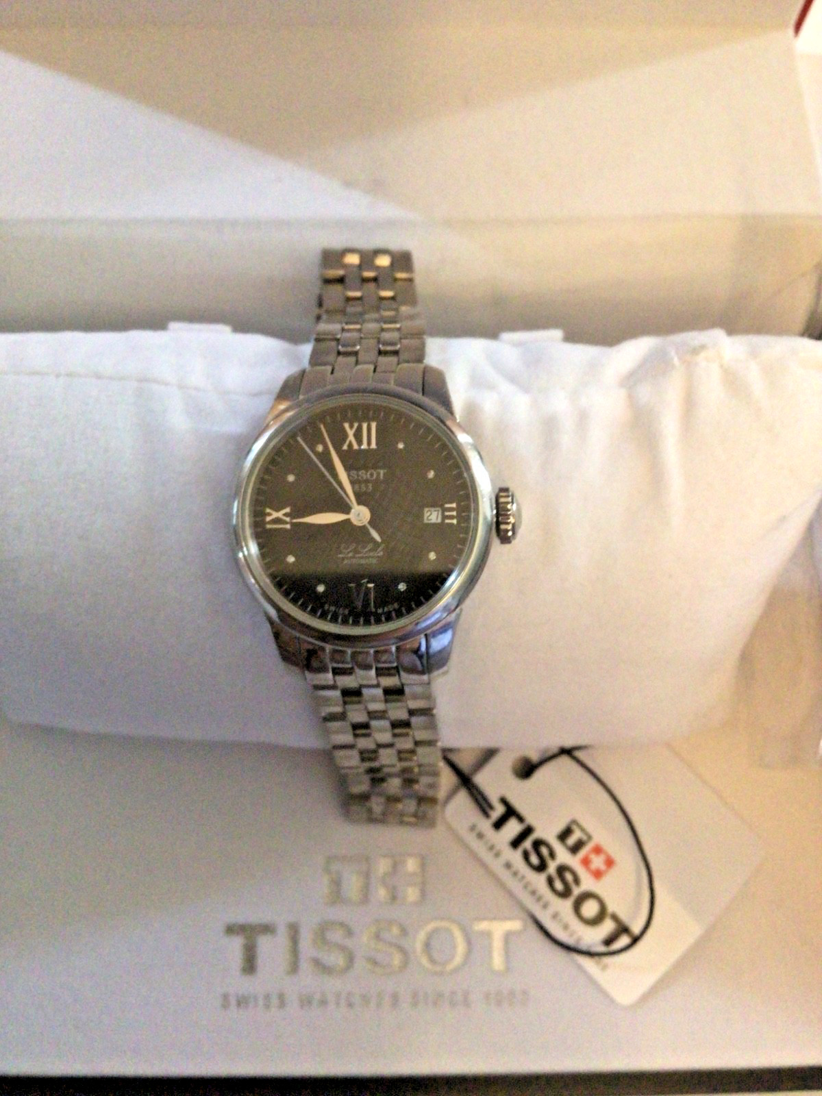 Mint Tissot women’s watch – le locle black diamond