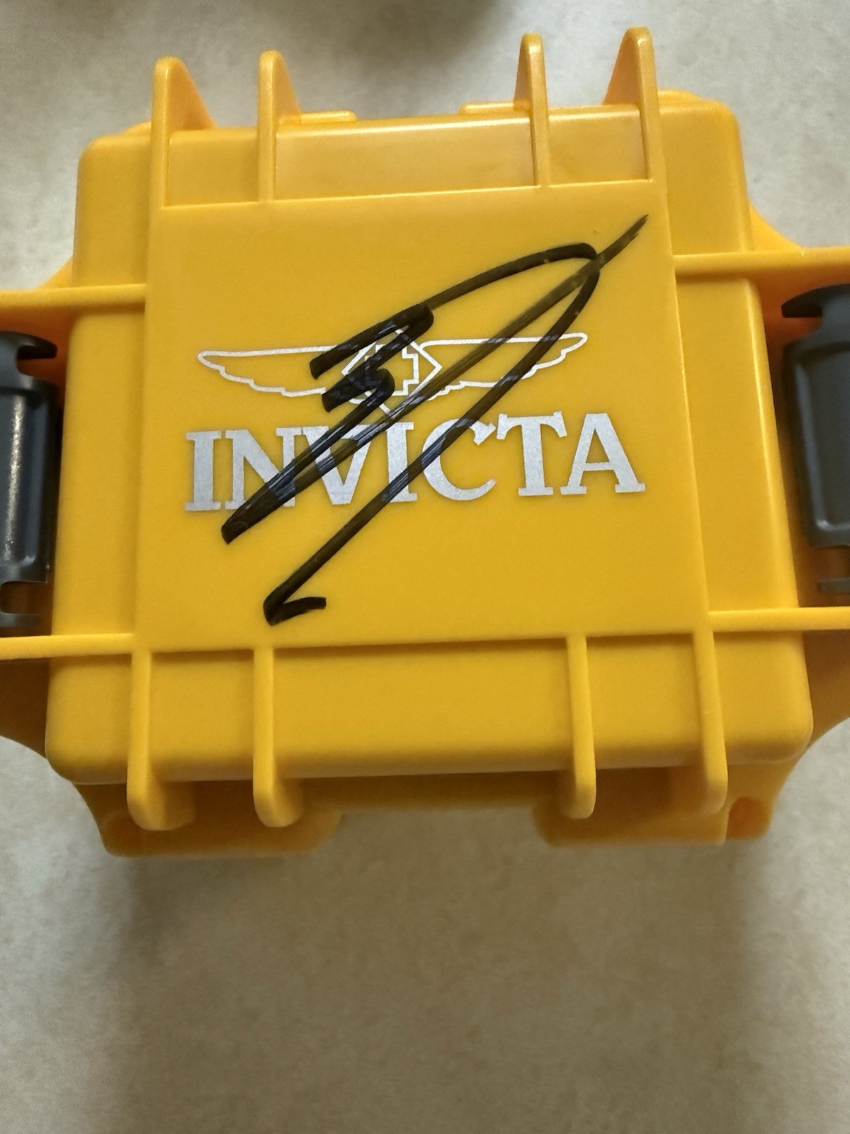 Invicta CEO Reserve Men’s Chronograph Date Quartz 52mm+ Gold/Black w/Box