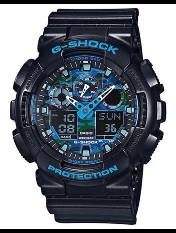 Rare Casio G-SHOCK Men’s Japanese blue dial