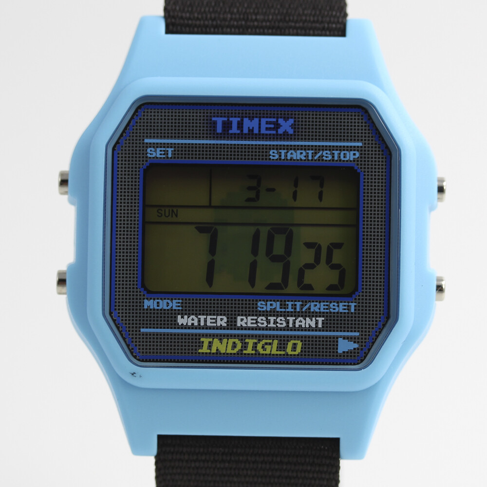 TIMEX TIMEX TW2V94100 PAC MAN Digital Chronograph Quartz Digital Black