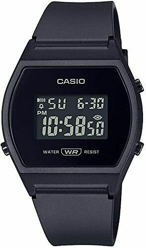 Casio LW204-1B, Women’s Illuminator Watch, Black Resin Strap, Chronograph, Alarm
