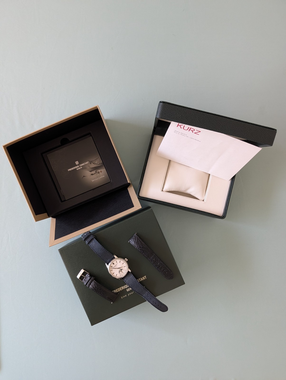 Frederique Constant Classic Moon Phase (Hunter Case Back)