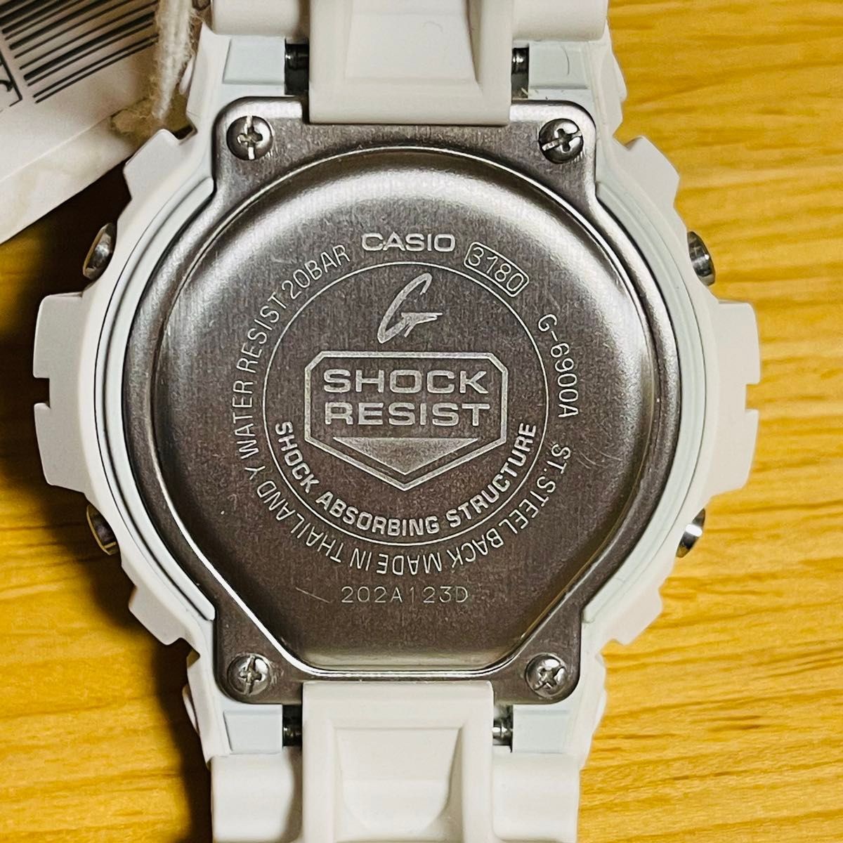 NearMintItem Rare CASIO G SHOCK G 6900A 7 Tough Solar Overseas Model Matte White