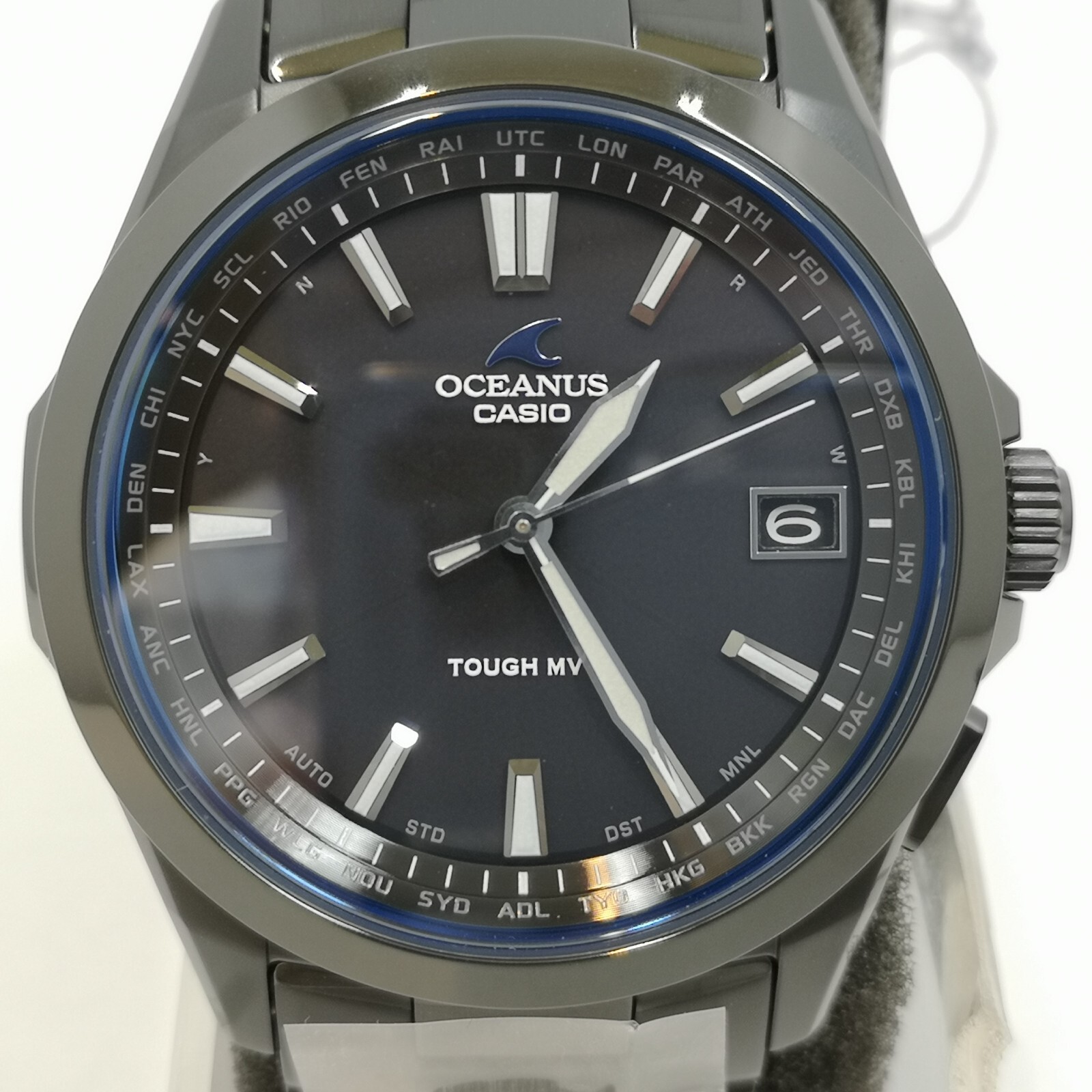 CASIO OCEANUS OCW-S100B-1AJF Black Titanium Radio Solar Men’s Watch New in Box