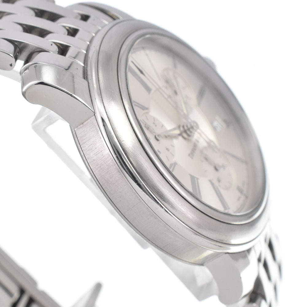 TIFFANY&Co. Mark round Chronograph Silver Dial Quartz Men’s Watch D#146449