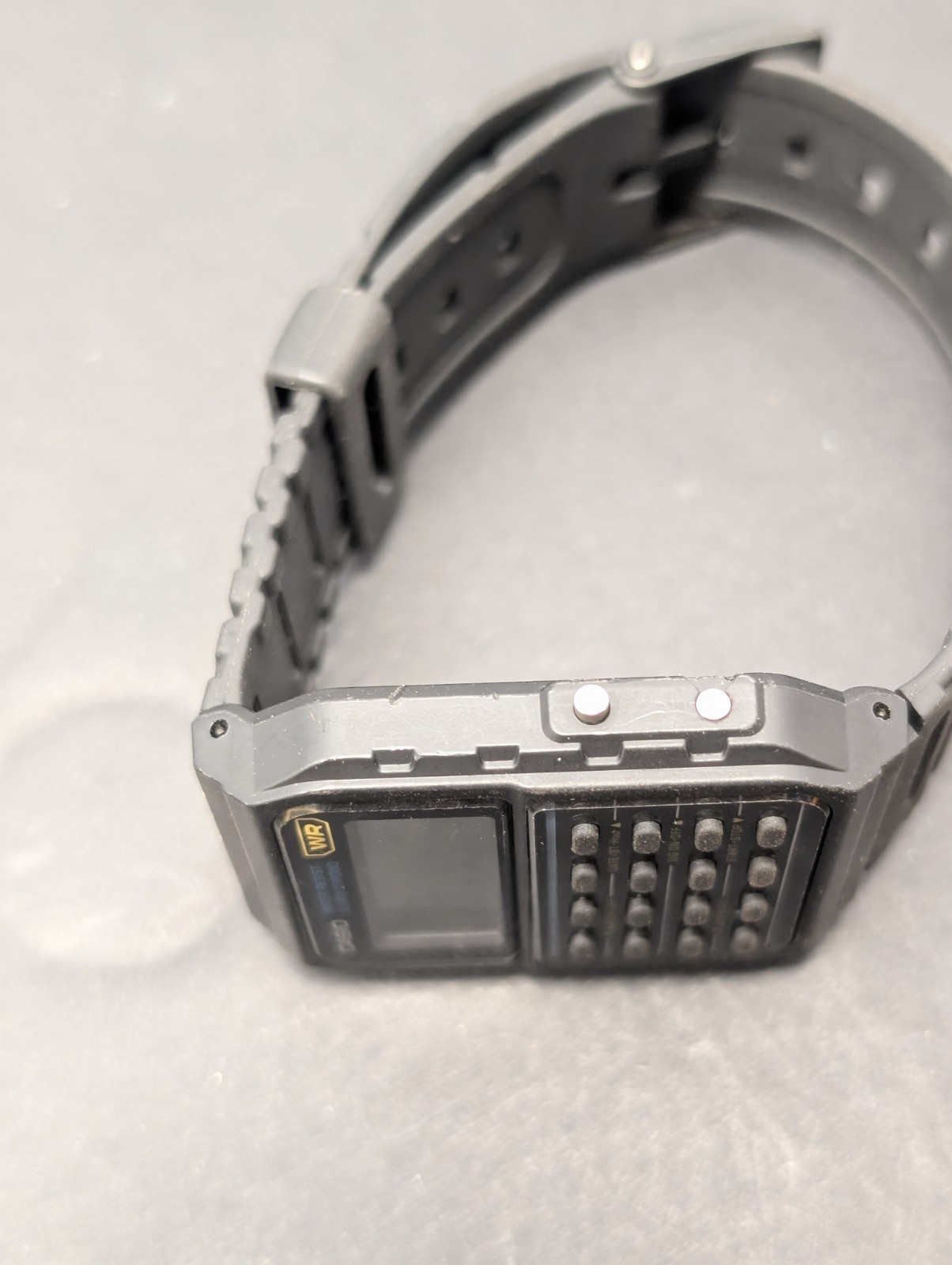 Casio CA-53W Calculator Watch 35mm Quartz Alarm Chrono WR Classic