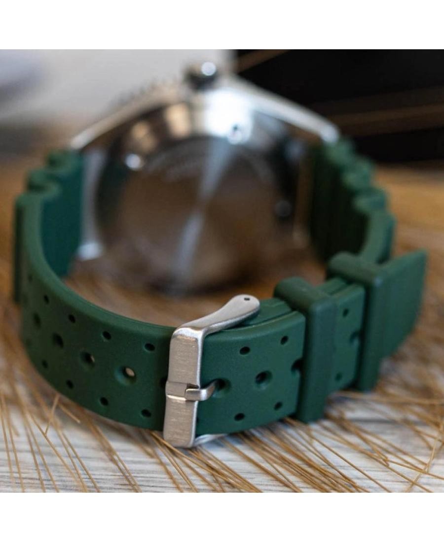 CITIZEN Men Analog Automatic Casual Watch Classic Dress Green Dial Waterproof Ro