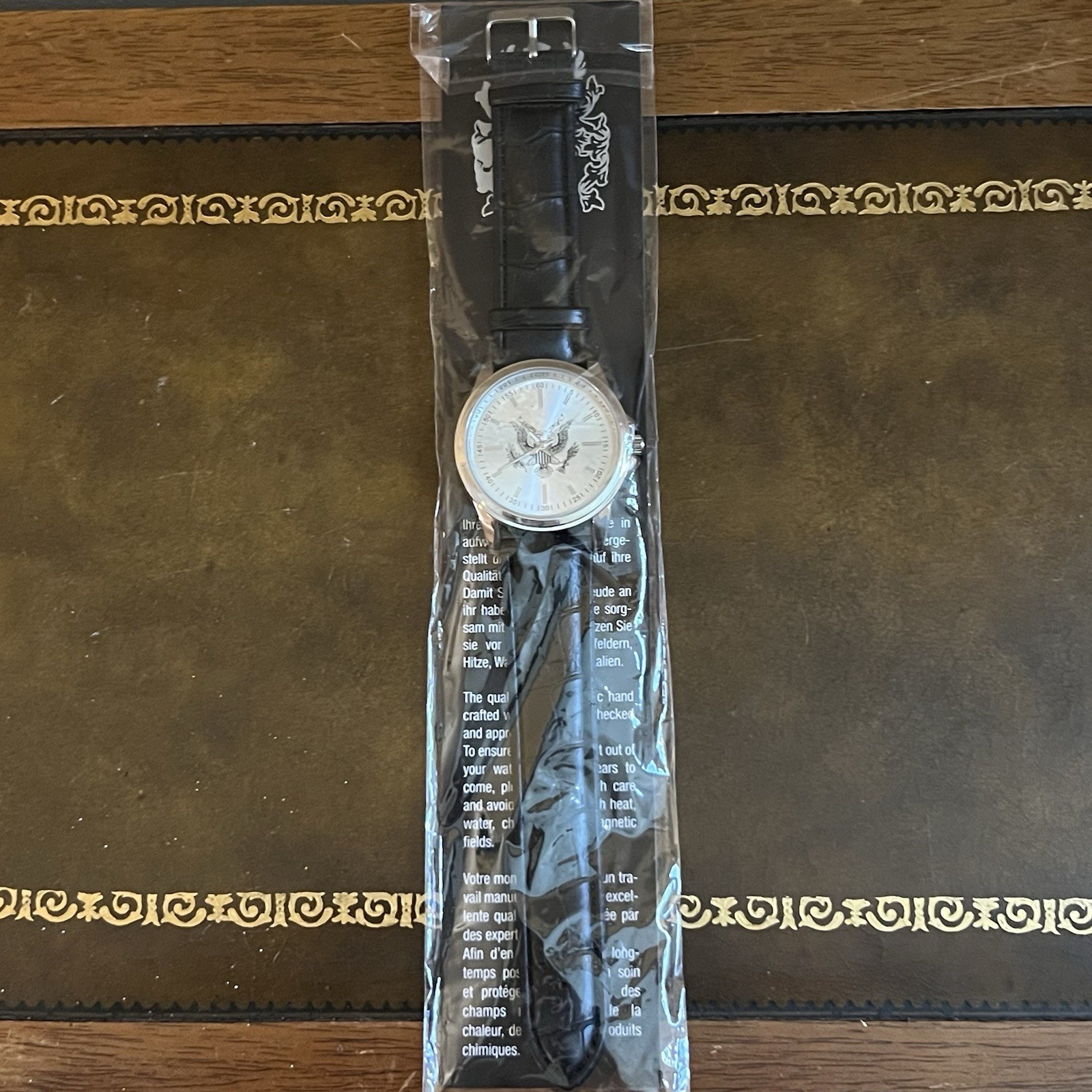 New Great Seal of the United States Eagle Wristwatch | Patriotic Men’s Watch