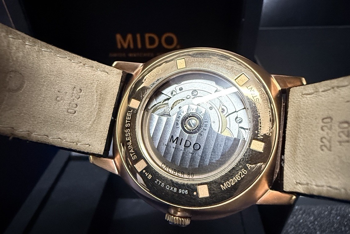 MIDO Commander Big Date Automatic Men’s Watch Caliber 80 Black Dial Full Set