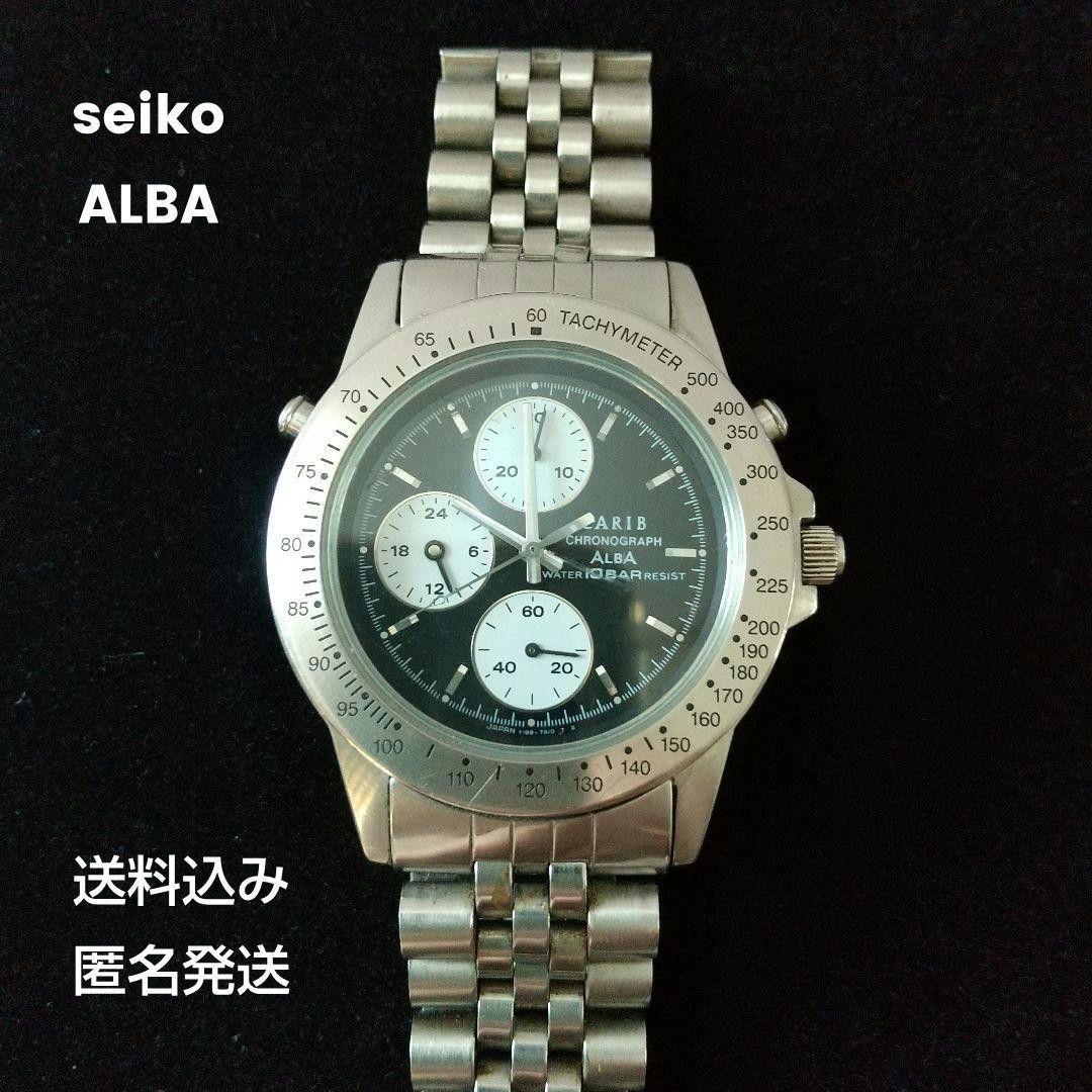 Seiko Alba Carib Chronograph Heisei Retro