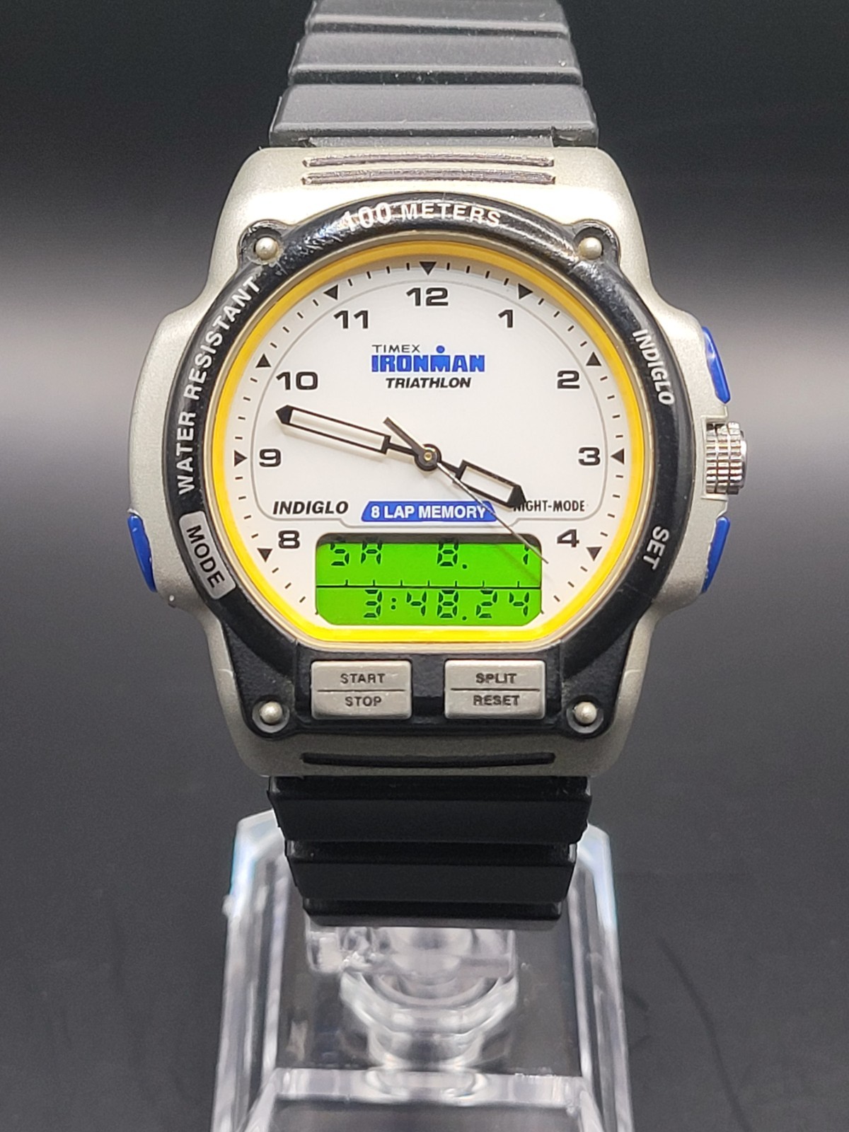 Timex Ironman Triathlon Analog-Digital 8-Lap Memory