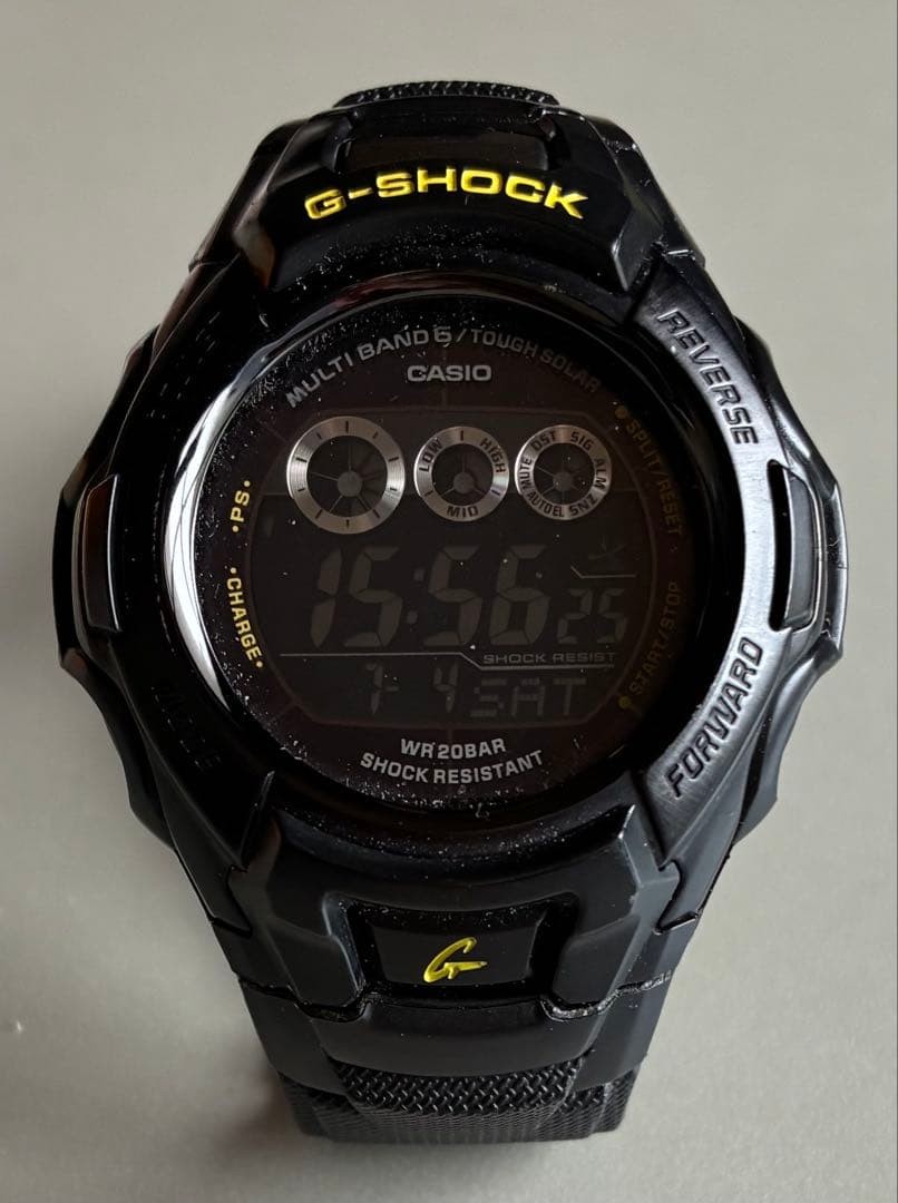 Casio G-Shock GW-M500F Tough Solar Black Watch