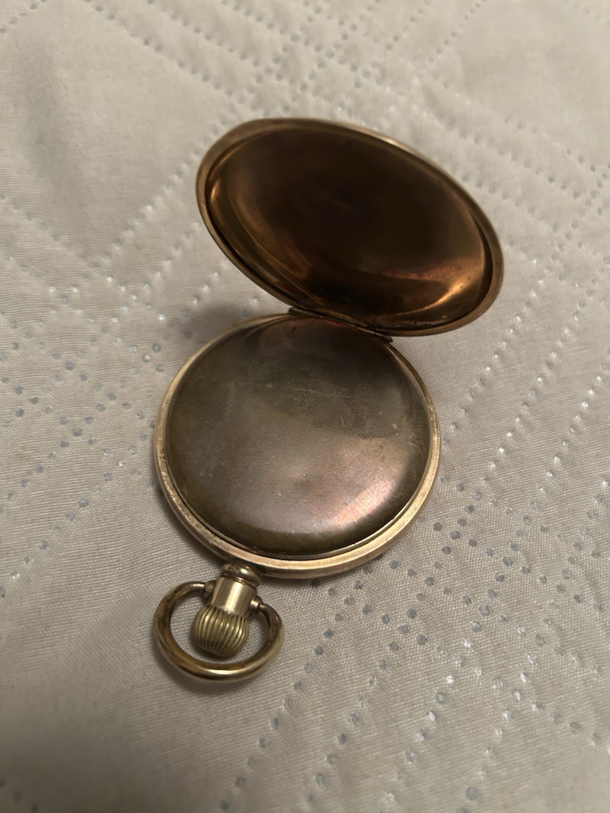 Dreadnought – Record Pocket Watch Gold Plated Untested Free Postage In Australia