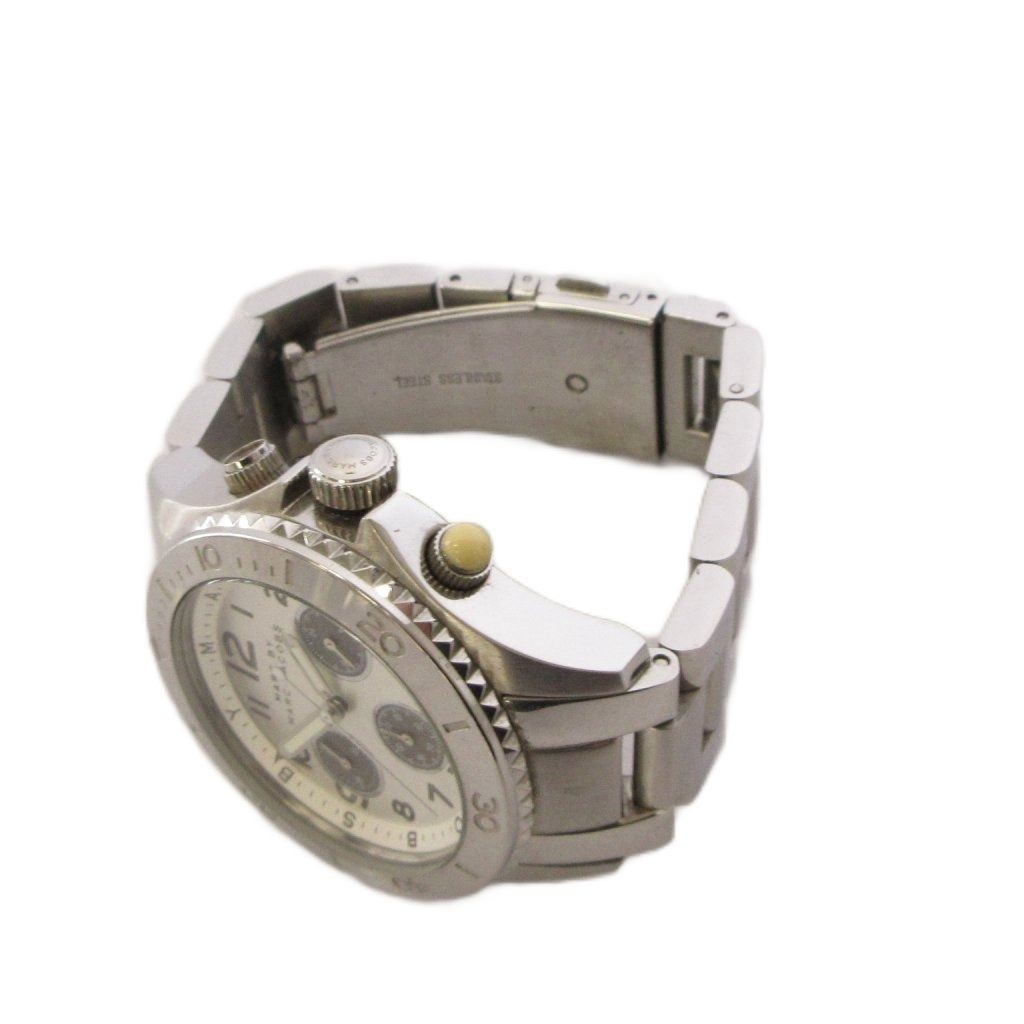 MARC by MARC JACOBS Lock Quartz Chronograph Silver MBM3155 TK