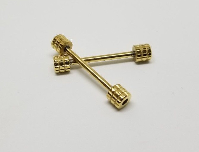Invicta Subaqua Noma I Gold Main Bar and Screw for Metal Bracelet