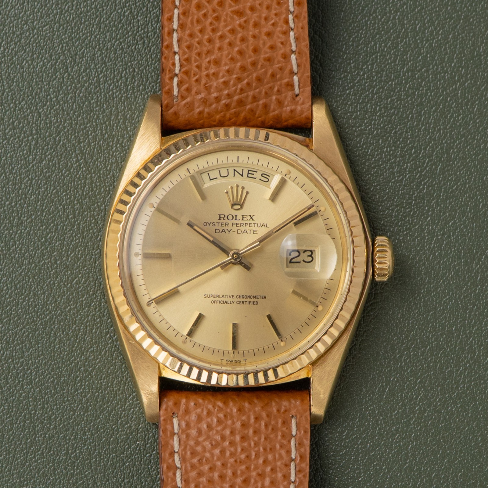 Rolex Day-Date Ref. 1803 – 18K Yellow Gold – 1973