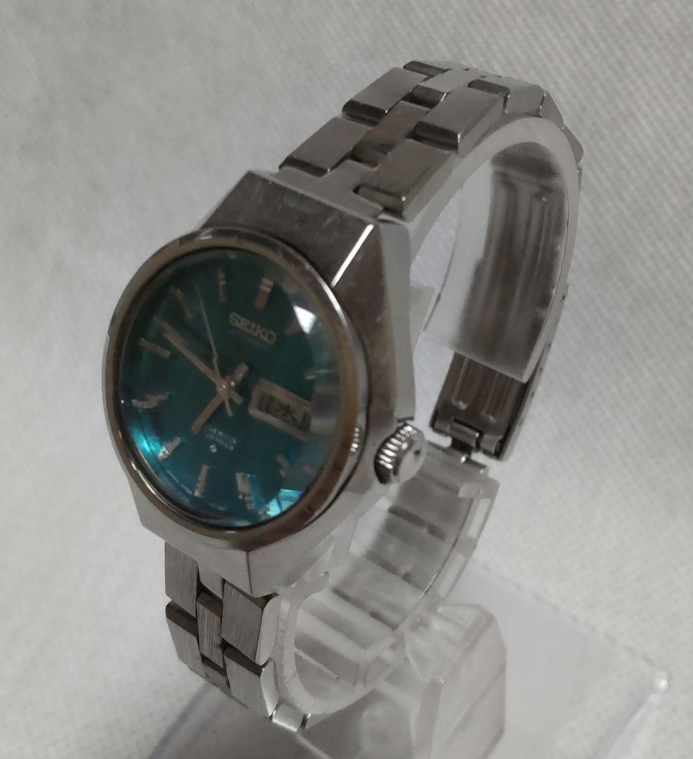 Seiko Automatic Ladies Watch Light Blue Dial 27mm wrist 16.0cm/6.3in