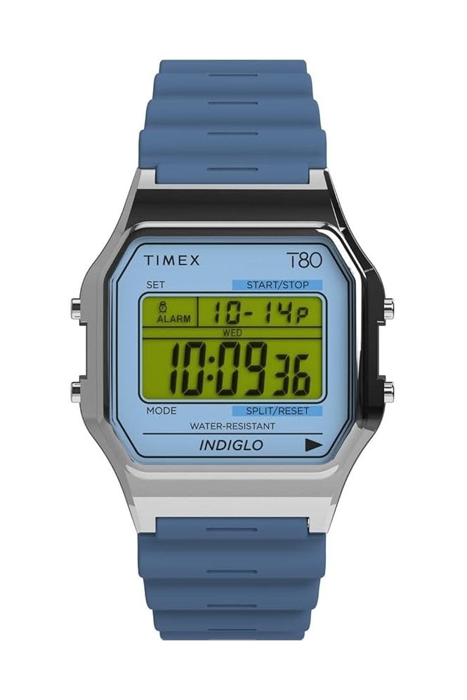 Timex T80 34mm Resin Strap Watch TW2W43900