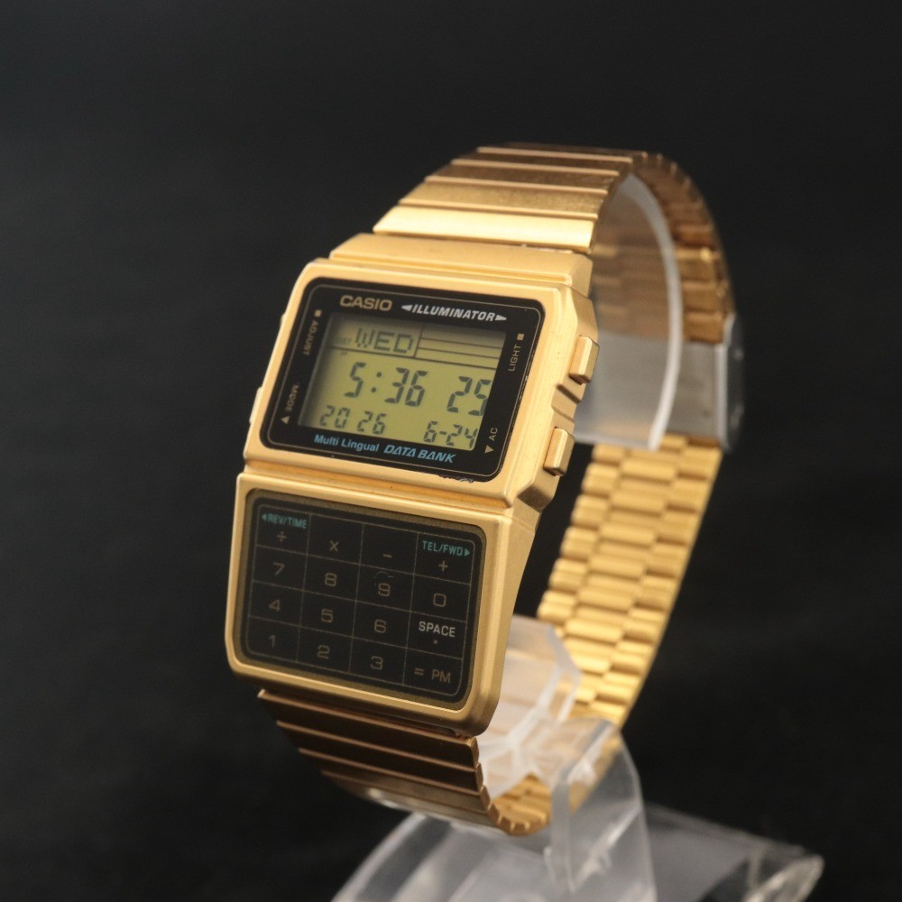CASIO Digital Watch Data Bank International Model Cheap Casio DBC-611G