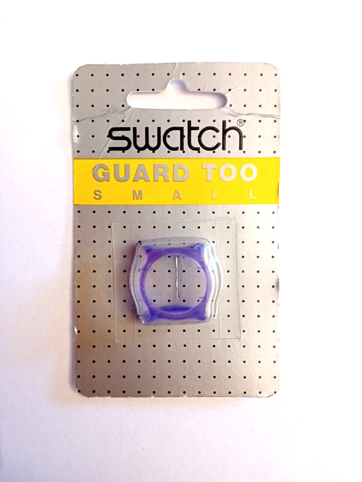 Swatch Lady Women’s Guard Too Small 90s Vintage Purple Wrist Watch NOS