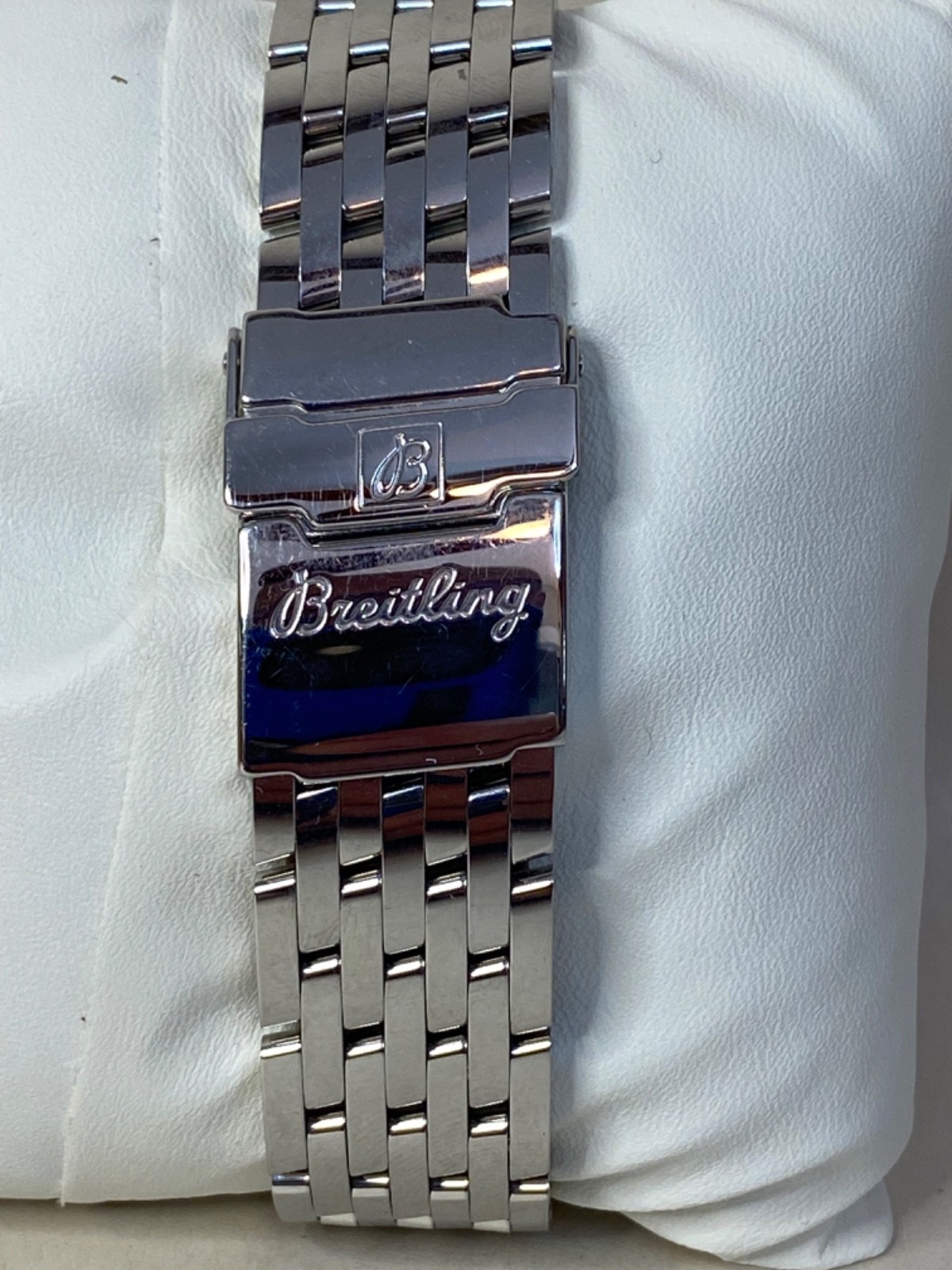 PAPERS Breitling Navitimer Montbrillant BLACK Steel 42mm A35330 Watch BOX MINT