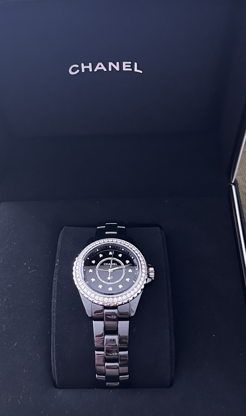 CHANEL J12 33mm Ceramic Black Women’s Wristwatch
