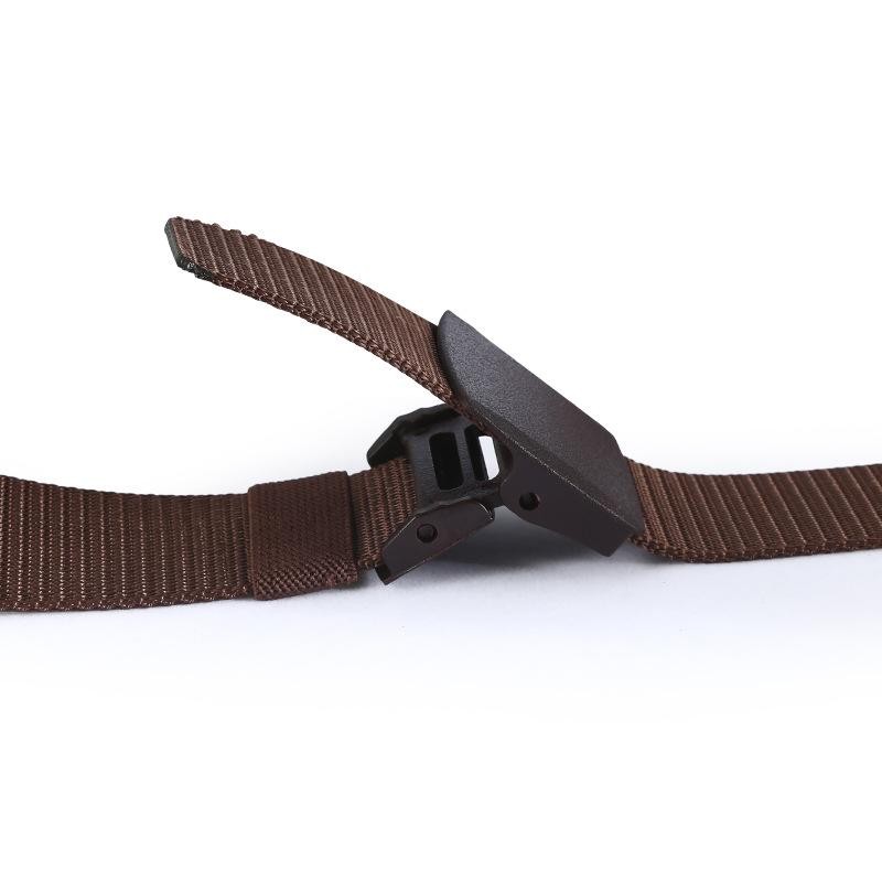 Automatic Bucklelight Comfortable Non-metal Military Nylonbelt Outdoor Hunting M