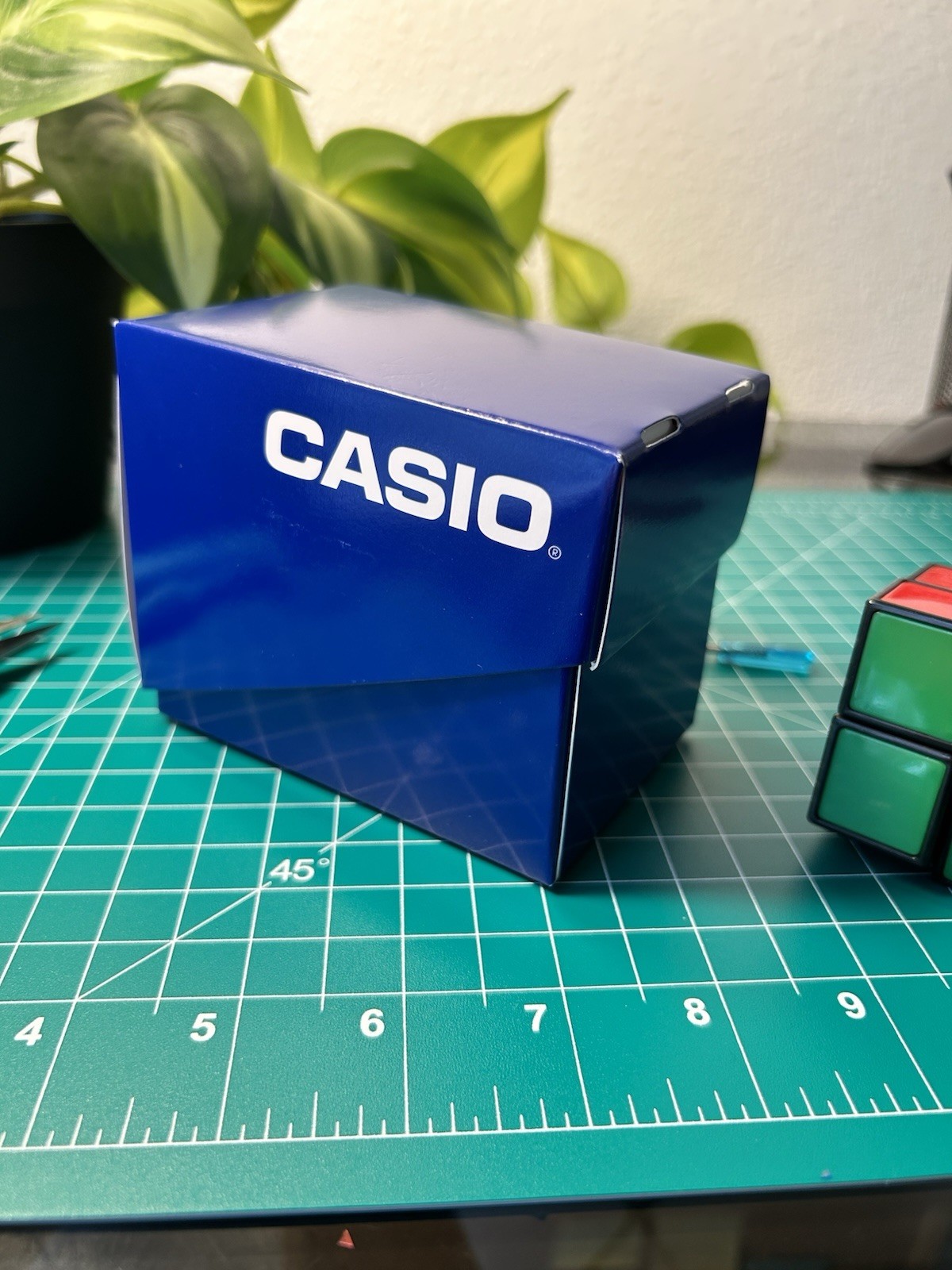 “Code Blue” Custom Casio Calculator Watch Mod CA53W-1