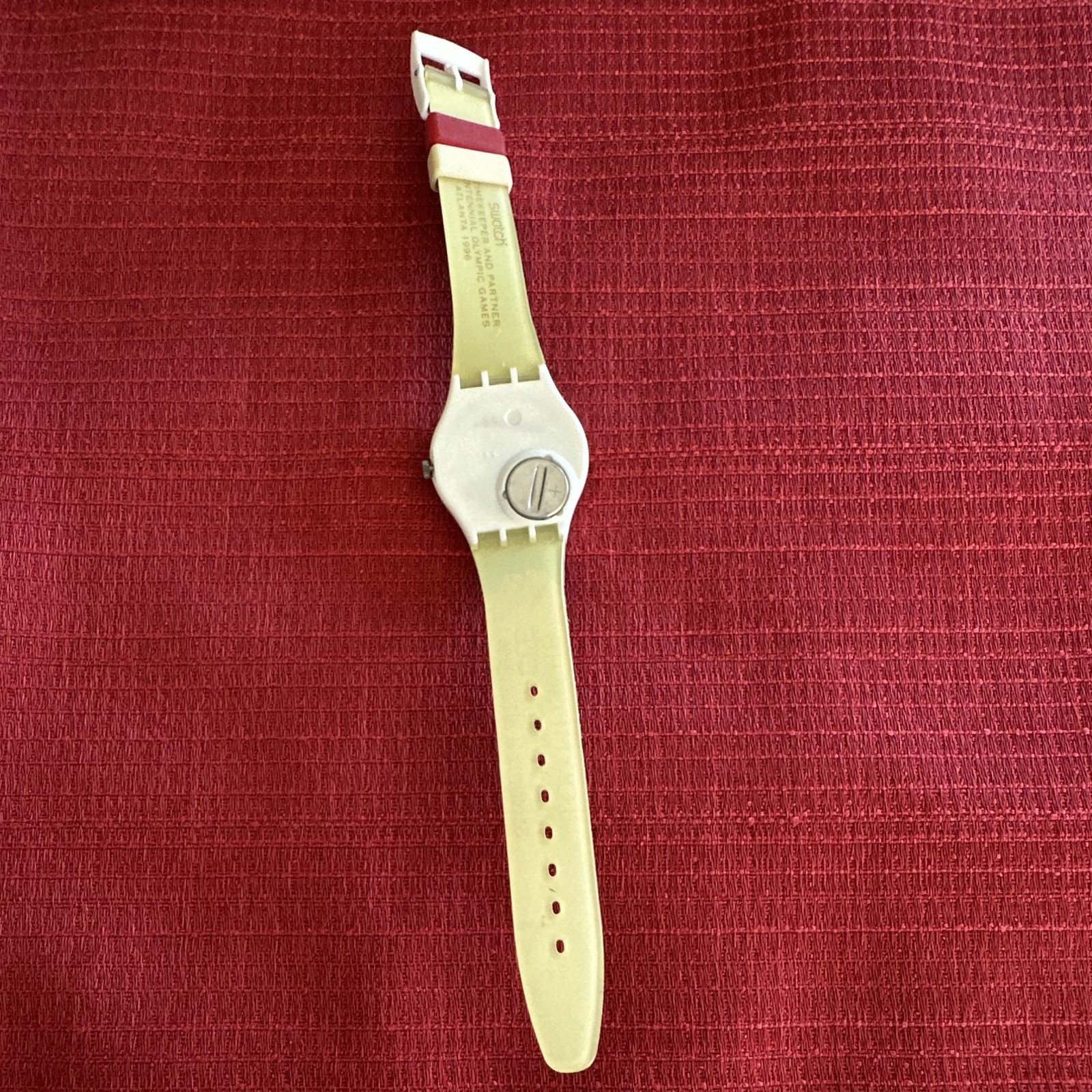 Swatch St Moritz Olympics Blue/White/Red