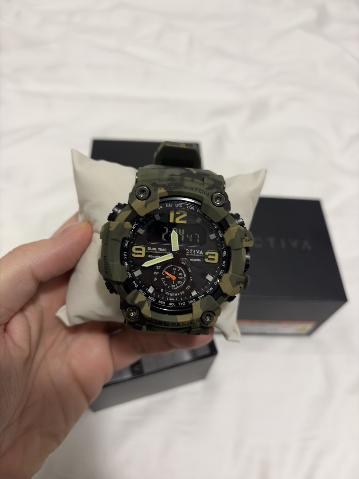 Activa X Invicta BlackOps Digital Men’s Watch – 56mm ACW1637-004 (NEW) Camo