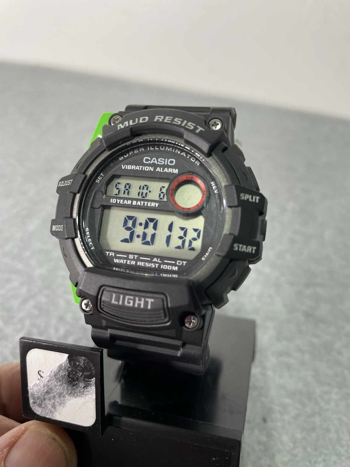 Casio TRT110H-1AV Mud Resist 10 Year Battery Vibration Alarm Watch New