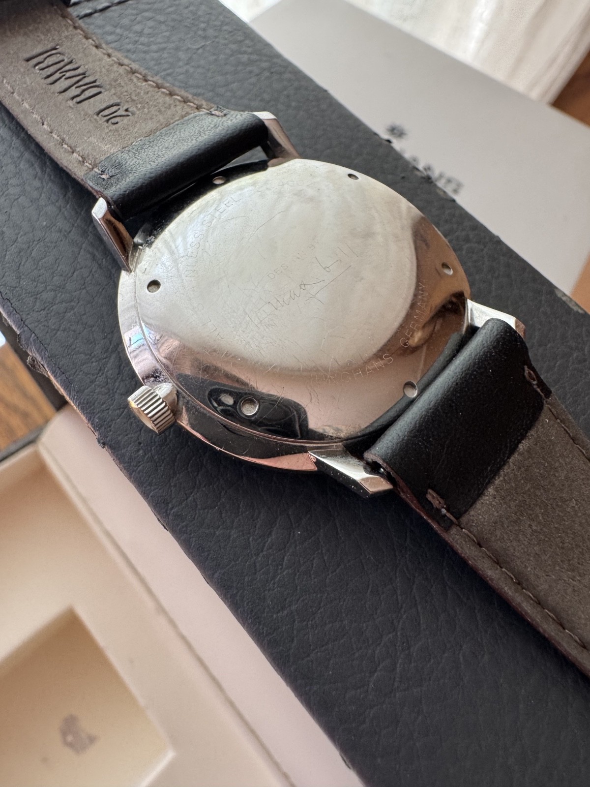 Junghans Max Bill Automatic Date White Dial Watch 027/4002.02
