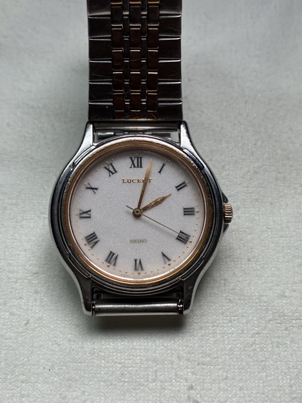 [Serviced] Vintage SEIKO Lucent 5E21-6B0A Quartz Men’s Watch w/ New Battery