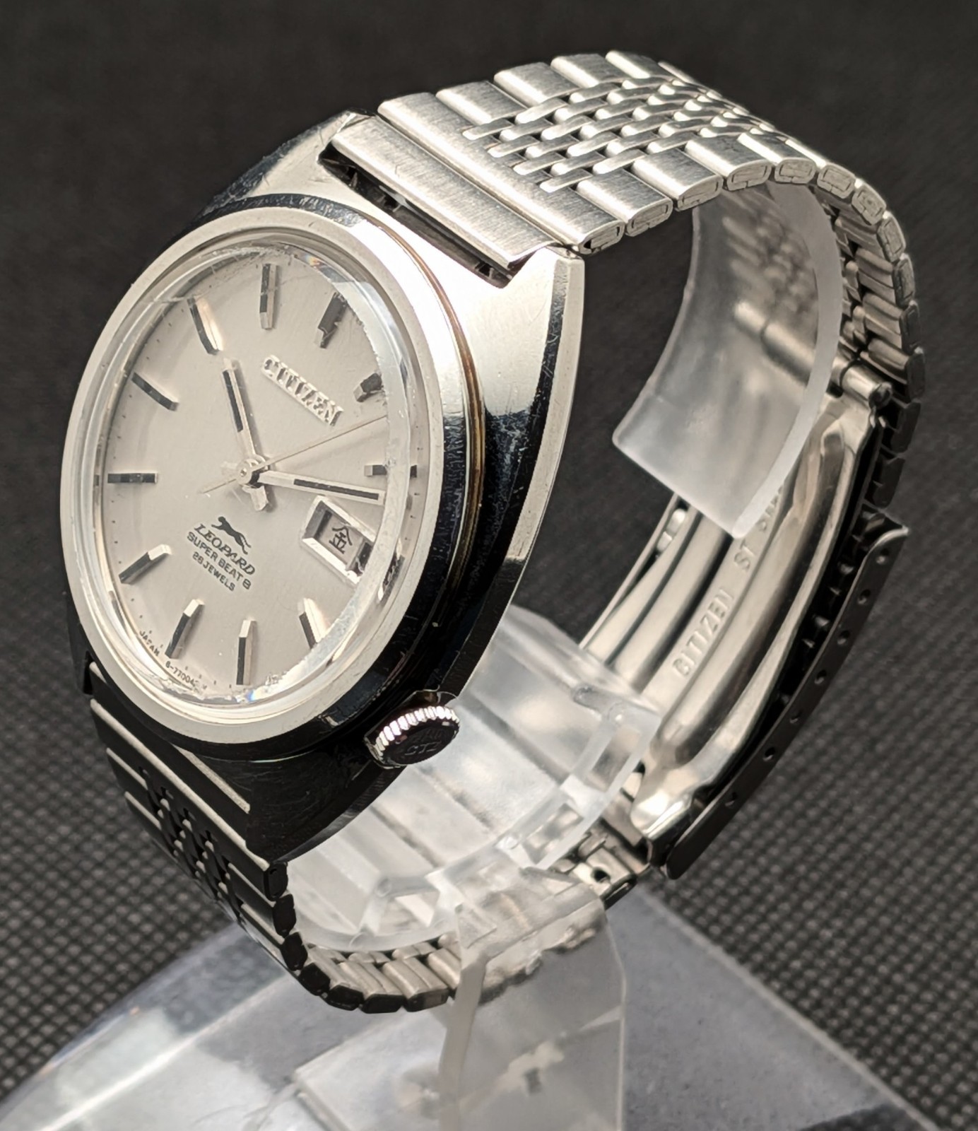 Citizen Leopard Super Beat 8 1971 Rare Vintage from Japan