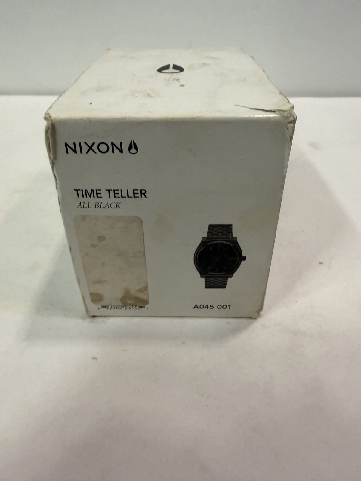 Nixon All Black Minimal Time Teller Quartz Watch Not Tested
