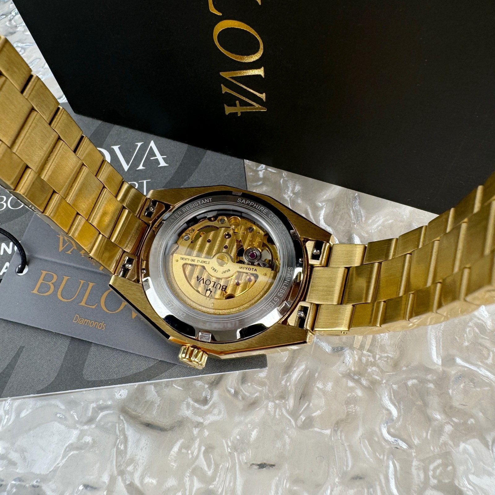 Bulova Classic Surveyor Automatic Champagne Dial Men’s watch 97A182